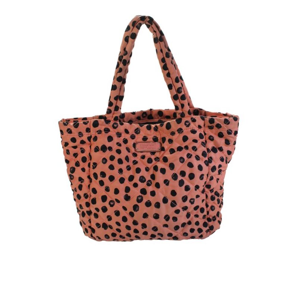 Marc By Marc Jacobs Womens Animal Print Open Tote Handbag Orange